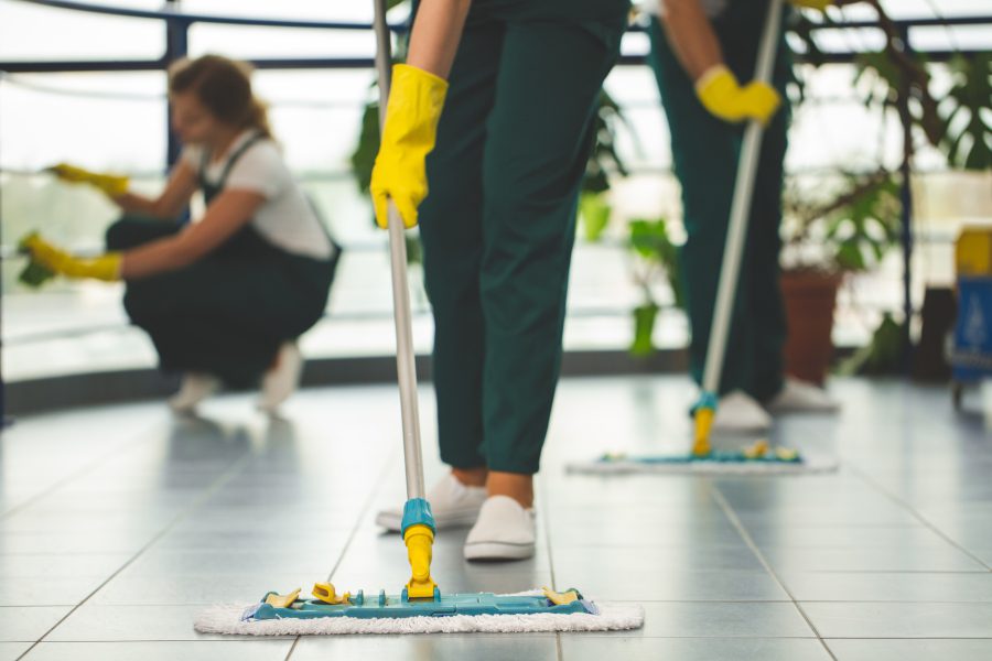 waste reduction in commercial cleaning